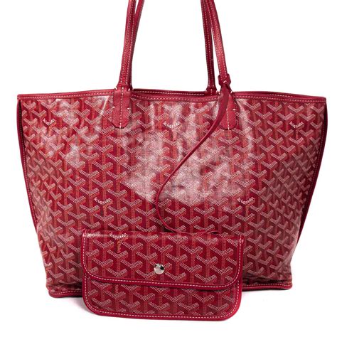 goyard red bag|authentic goyard bags for sale.